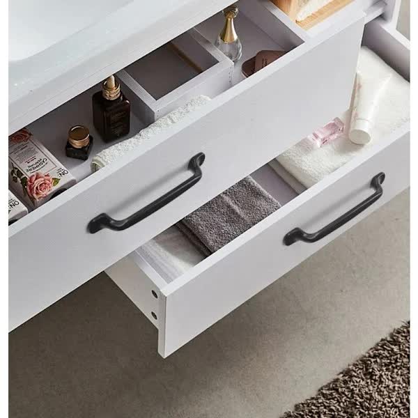 10x 96mm Black Kitchen Handles Door Handles Drawer Handles Bedroom Furniture Handles