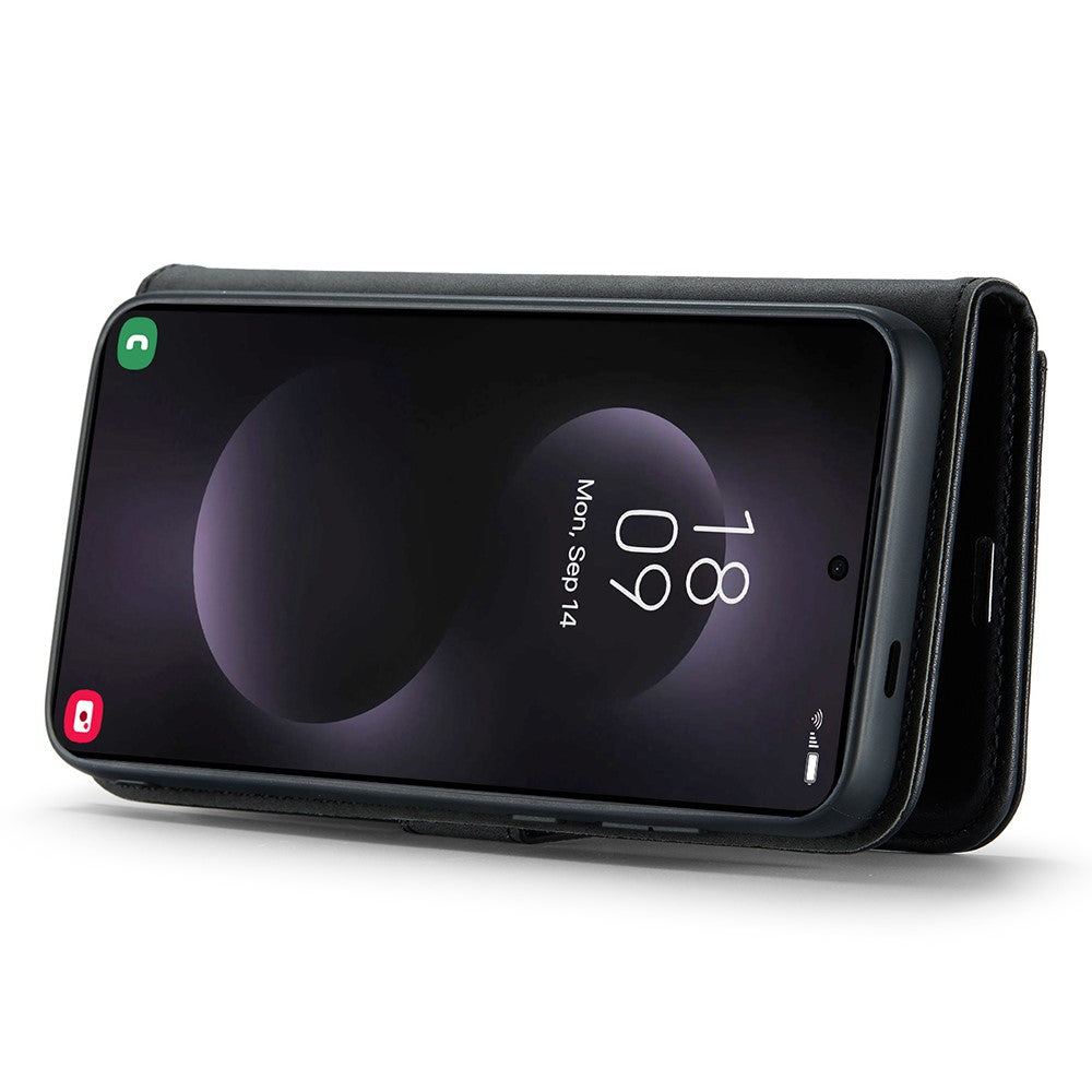 DG.MING 2-in-1 Magnetic Wallet Samsung Galaxy S25 Edge Black_max