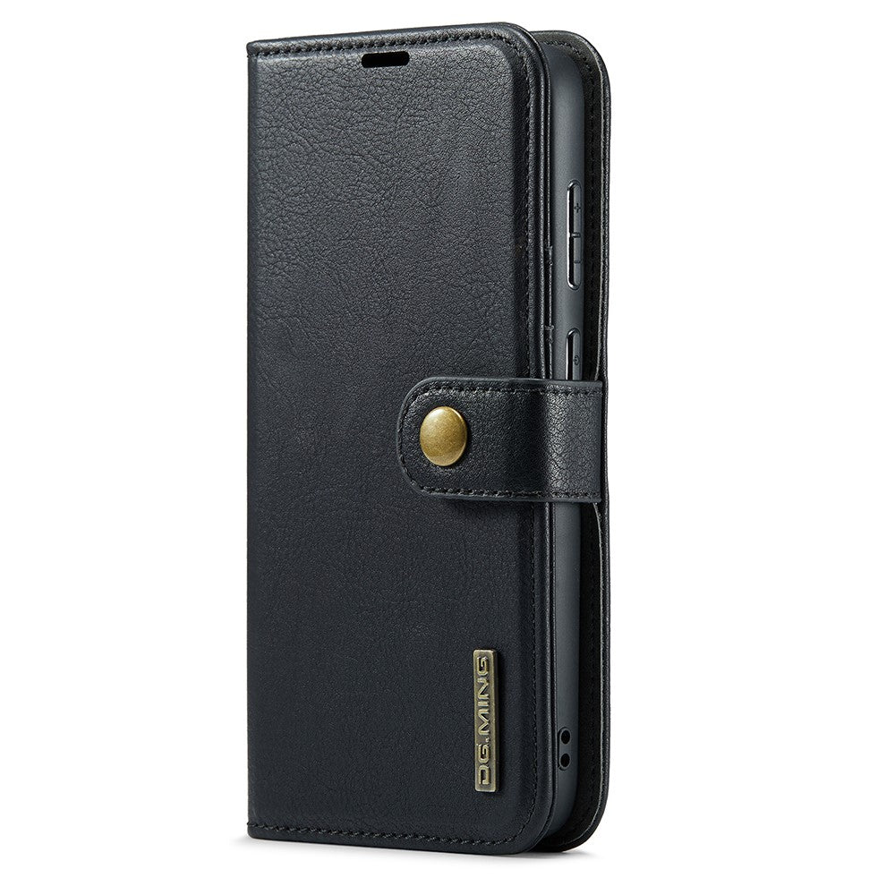 DG.MING 2-in-1 Magnetic Wallet Samsung Galaxy S25 Edge Black_max