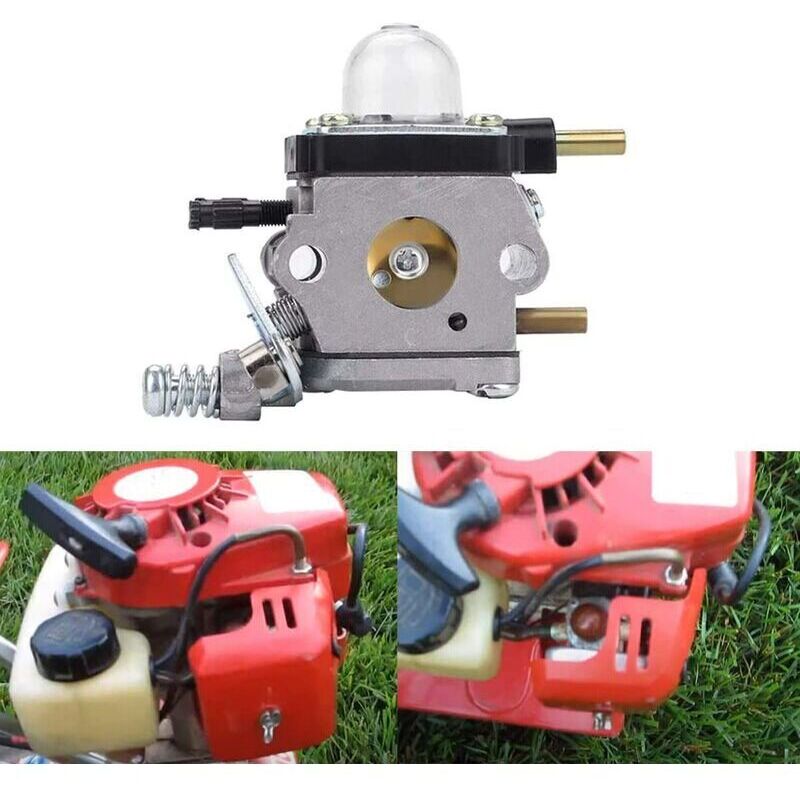 Mantis Tiller Parts Carburetor C1U-K54A with Air Filter Repower Kit for Mantis 2-Stroke 7222 7222E 7222M 7225 7230 7234 7240 7920 7924,