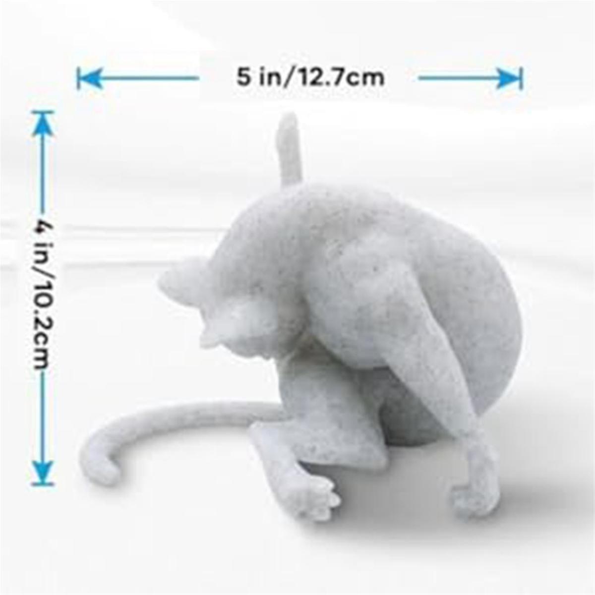 Cat Sculpture Funny Cat Figurines, Cat Figurines For Cat Lovers, Cat Statues Home Decor, Cats G