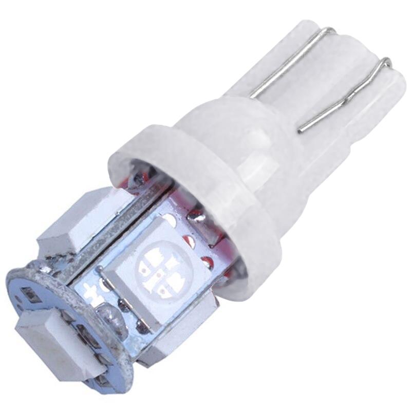 10-pack - T10 W5W White Diode Bulbs LED Bulbs White White