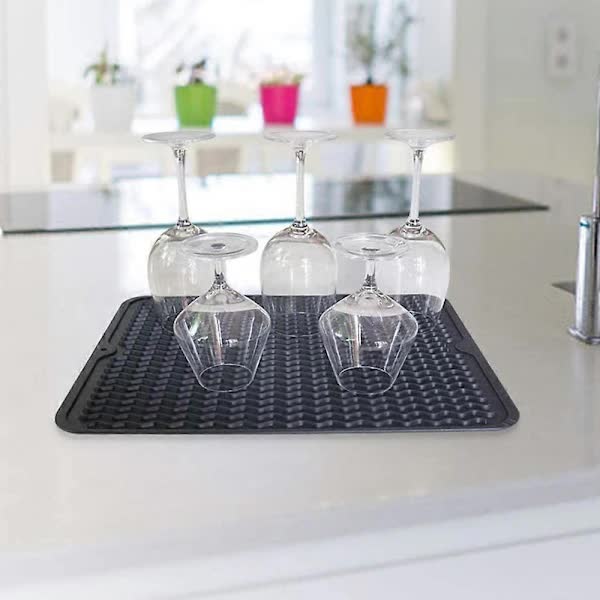 pcs Silicone Dish Mats - Non-Slip Drain Mats[ca]