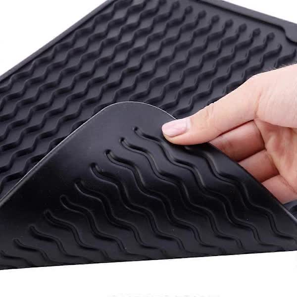 pcs Silicone Dish Mats - Non-Slip Drain Mats[ca]