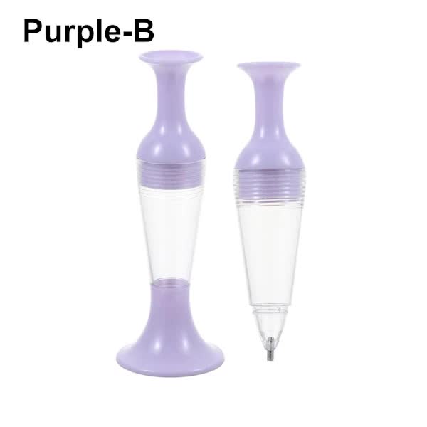 Point Drill Pen Diamond Painting Tool 5D Diamond Painting Purple B[CA]