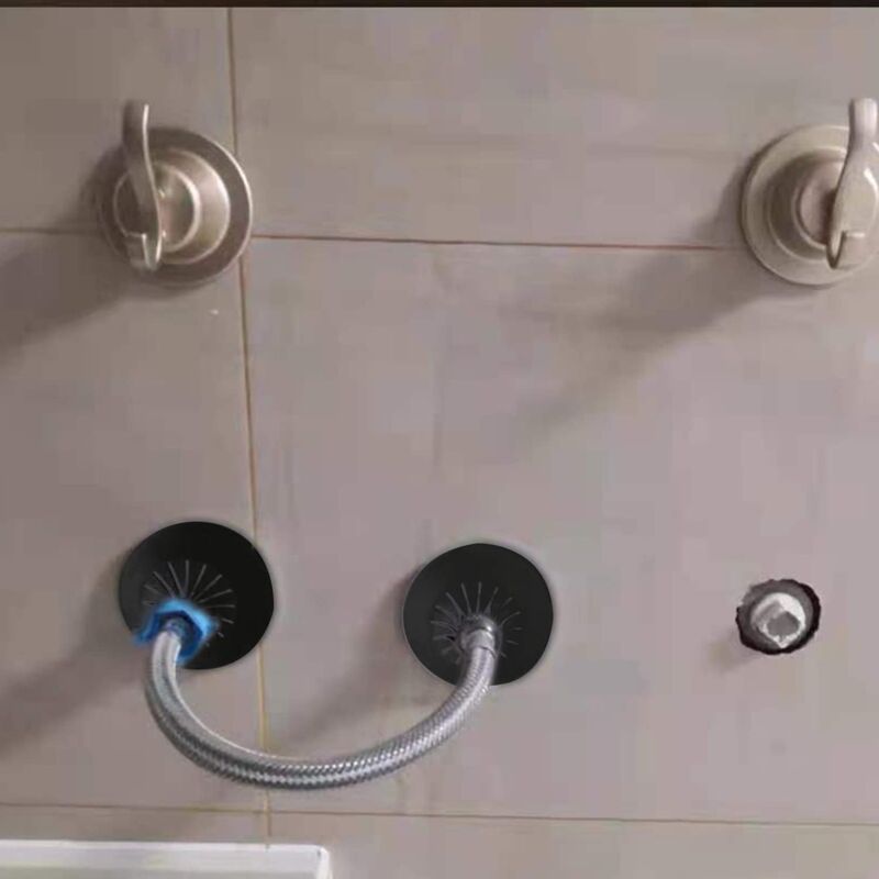 SHINING HOUSE Radiator pipe protectors, 8 pieces, Universal for 14-29 mm pipes, with clips for easy installation