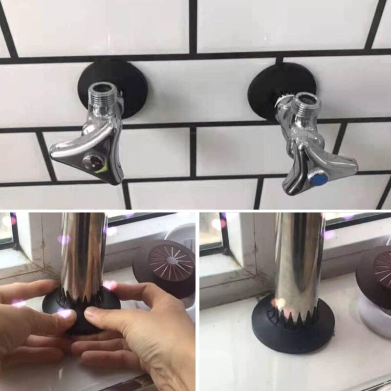 SHINING HOUSE Radiator pipe protectors, 8 pieces, Universal for 14-29 mm pipes, with clips for easy installation