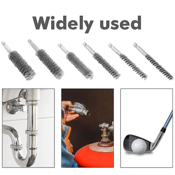 pcs wire brushes for drilling, small wire brush in different sizes, for cleaning, cleaning