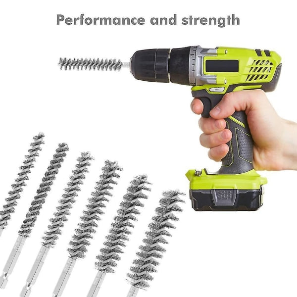 pcs wire brushes for drilling, small wire brush in different sizes, for cleaning, cleaning
