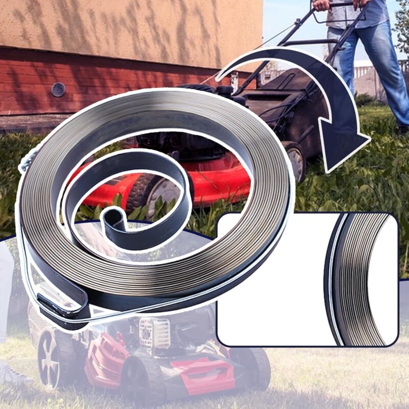 Starter Cord with Starter Spring and Detent for Stihl Fc55 Fs55 Fs45 Fs46 Fs38 Hl45 Trimmer