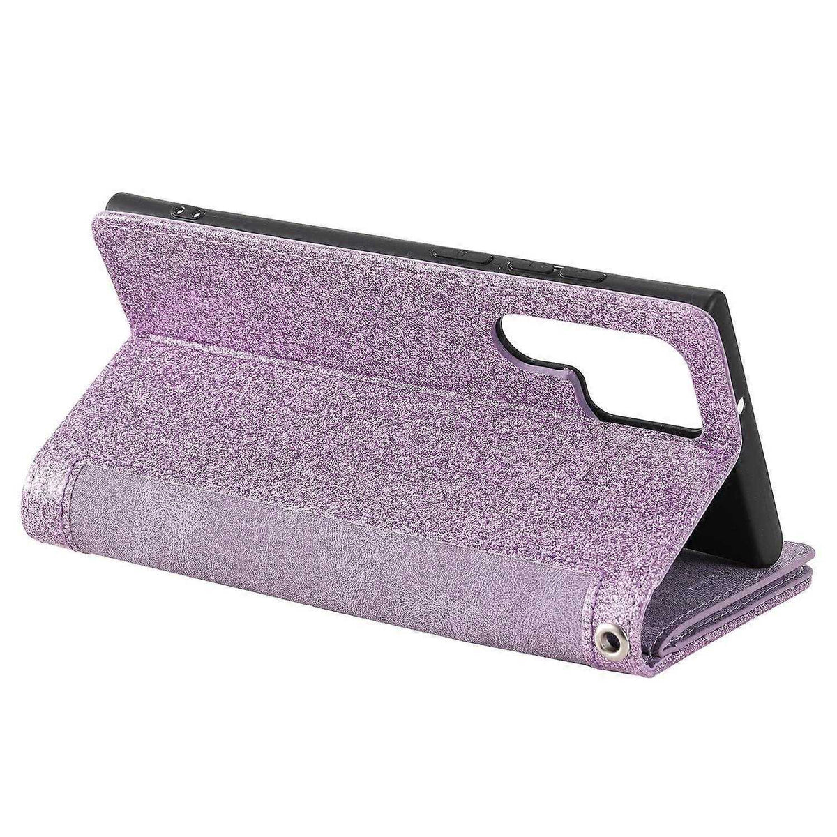 Samsung Galaxy S25 Ultra Mobile Case PU Leather Phone Cover with Zipper Wallet 9 Card Slots - Perfect Style F Style F