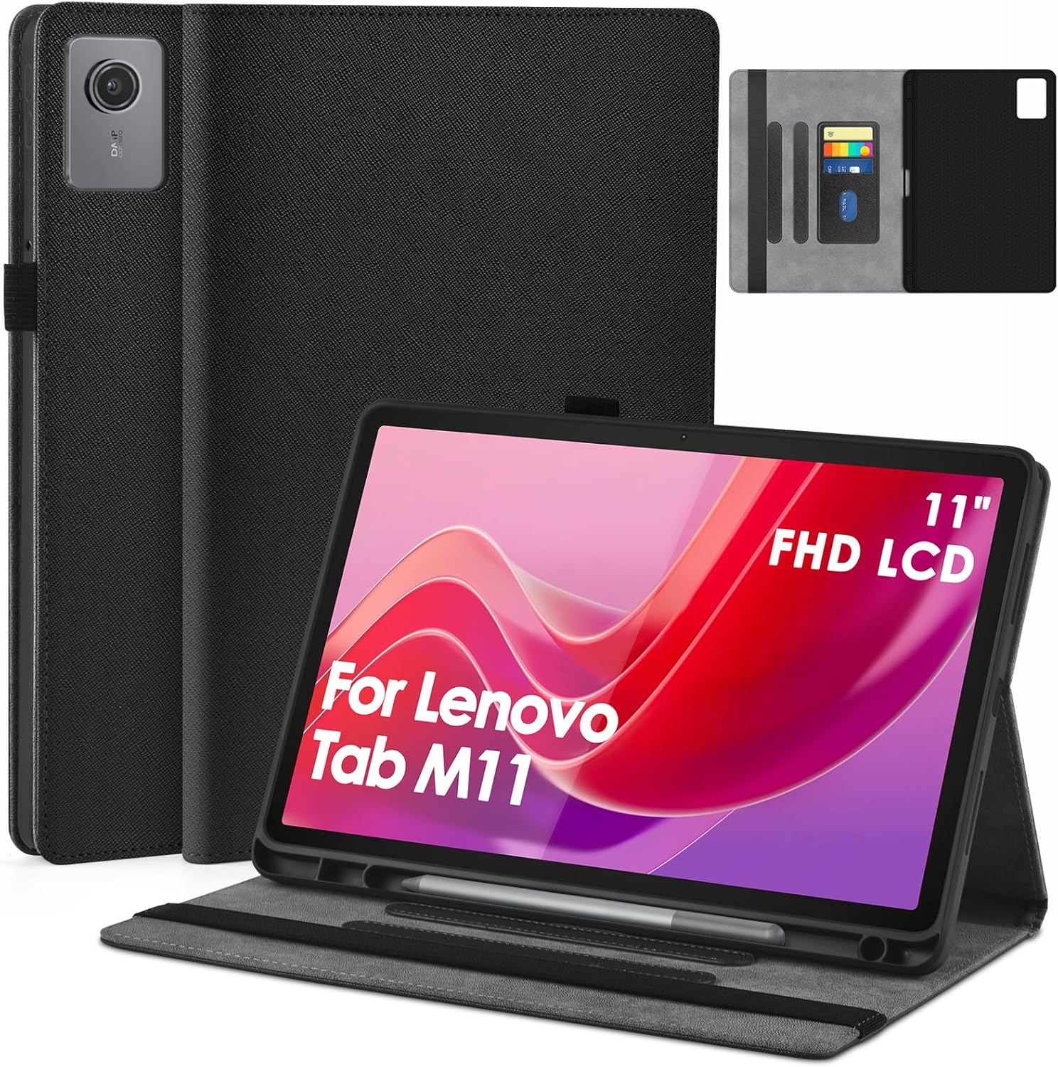 Black Case Lenovo Tab M11 KATUMO