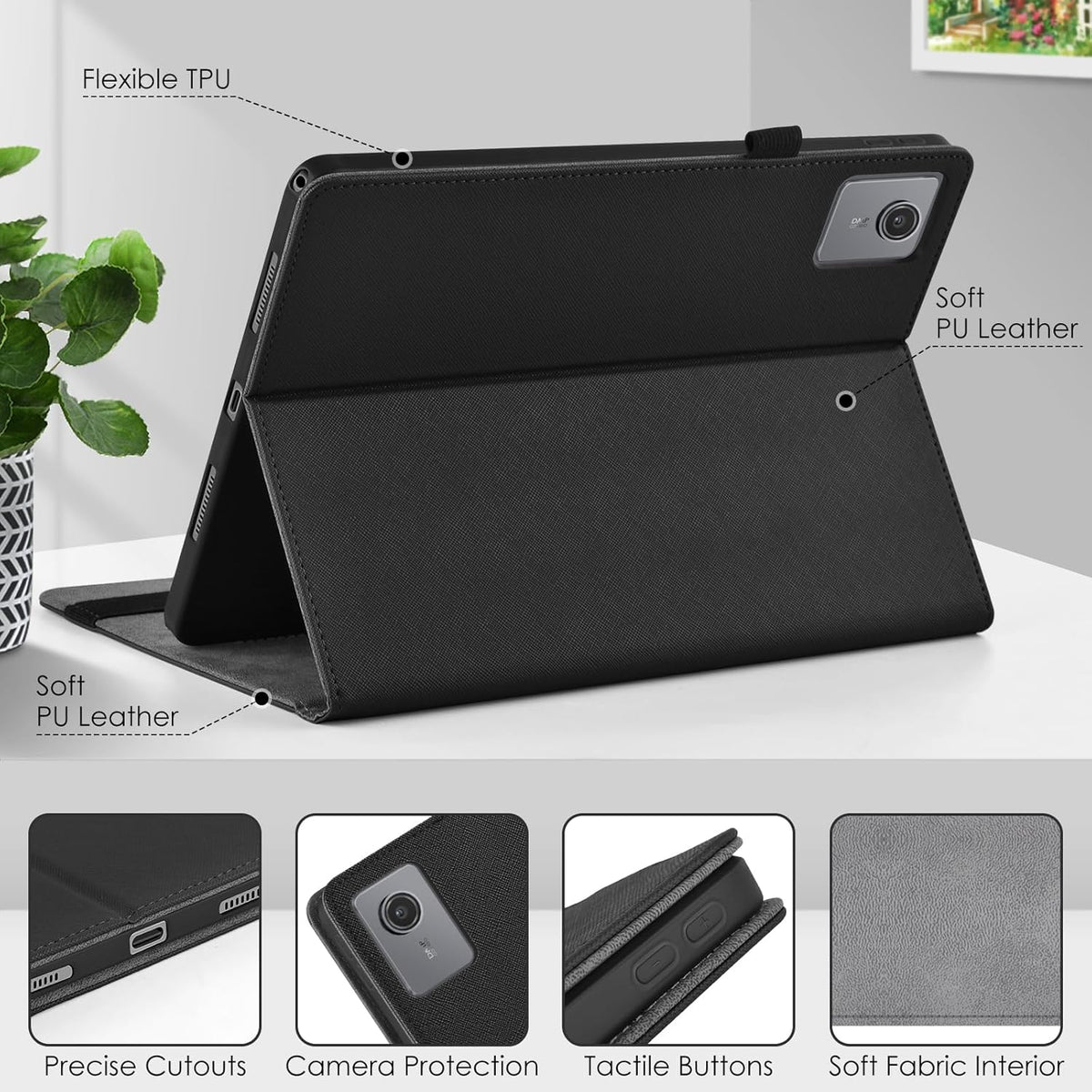 Black Case Lenovo Tab M11 KATUMO