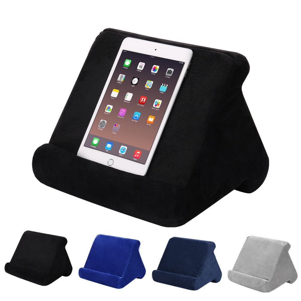 Tablet Pillow Holder Foldable Soft Pillow Tablet navy_yux navy