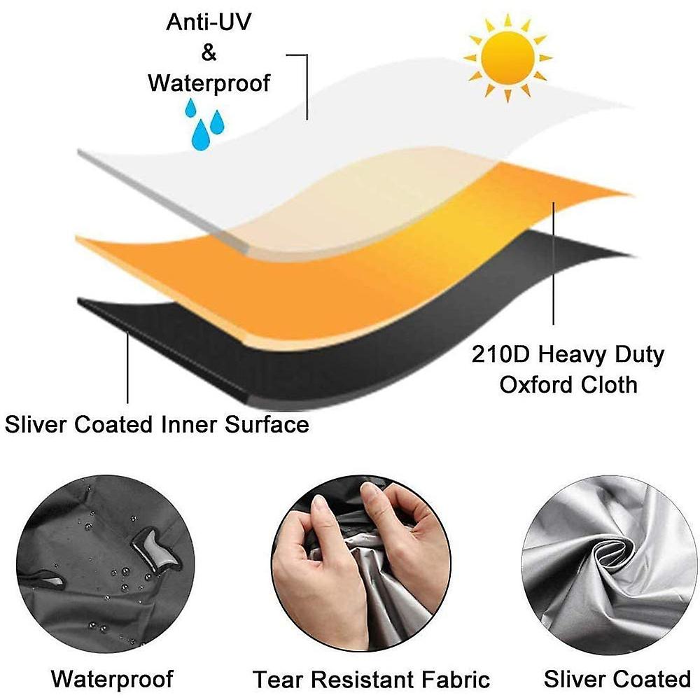 Waterproof Patio Heater Cover, 210d Oxford, Waterproof, Windproof, Protection A