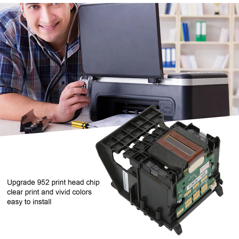 Printhead Replacement for HP OfficeJet Pro 7740 7730 7720 8210 8710 8730 8740 8216 8720 8725, Stable and Reliable Printhead, Repair Spare Parts