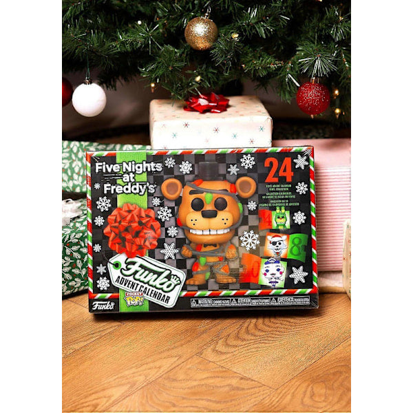 Freddy's FNAF Advent Calendar with 24 bags of Pops-XY-