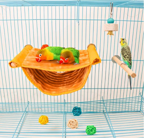 Hamster Hammock Rat Bird Parrot Hanging Warm Bed House Cage