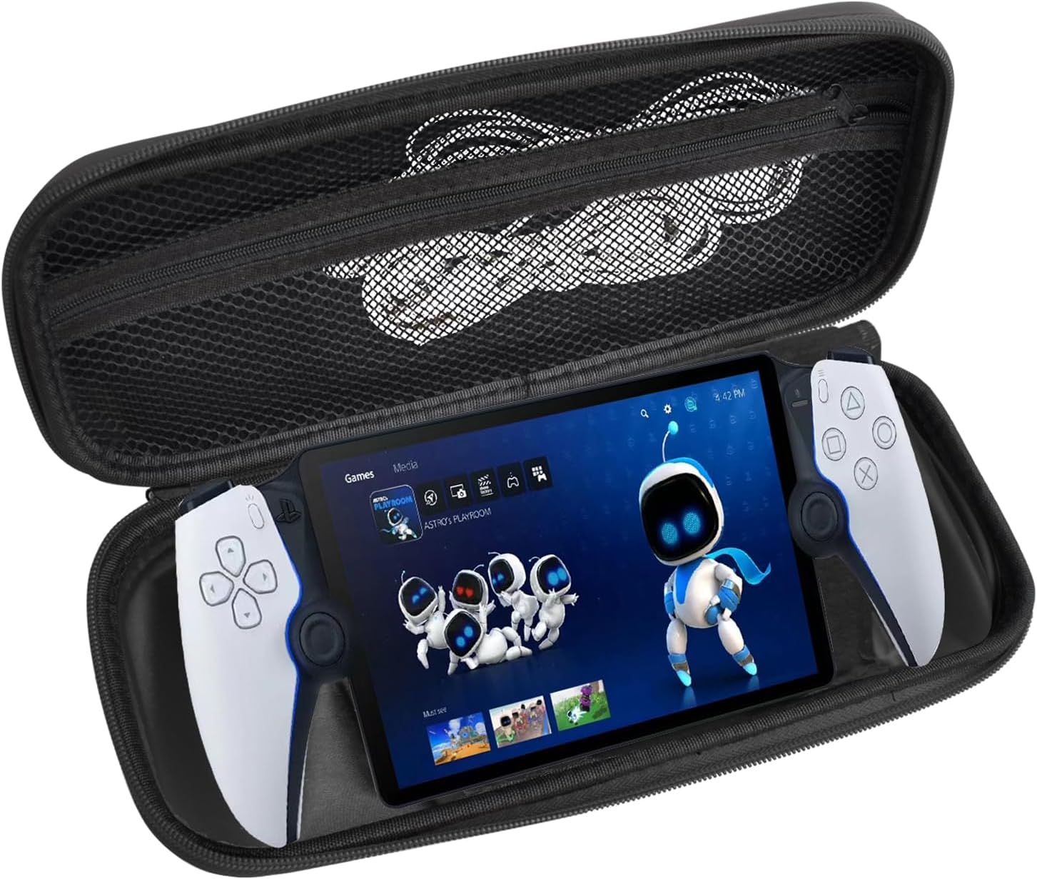 Hard Travel Case for PlayStation Portal Case, Travel-Friendly Protective Storage Case for PS Portal Case