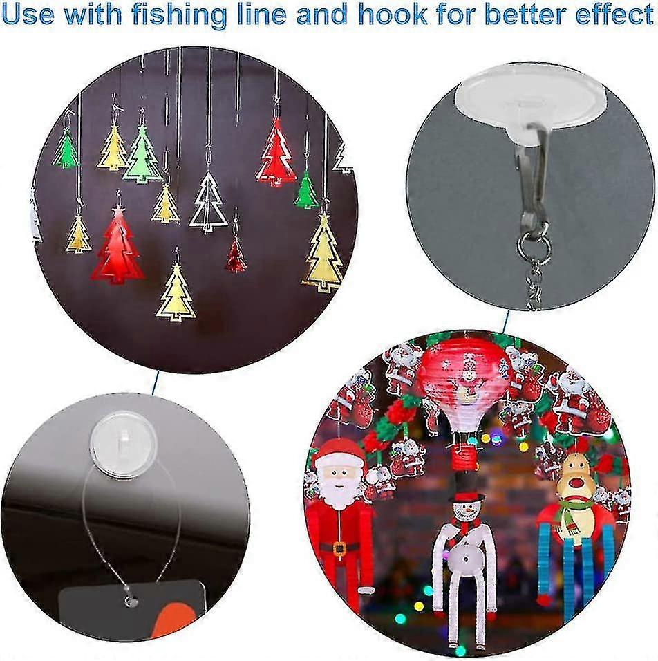 50 pcs Ceiling Hook Self-Adhesive Hook 20mm Plastic Hook Without Drilling Hook Ceiling Fixation Self-Adhesive Wall Hook Ceiling Suspension Hook Shibaod_max