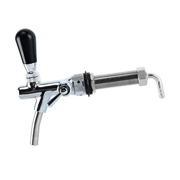 |NN| Ocean Adjustable Beer Faucet with Ball Valve - Disconnects Liquids