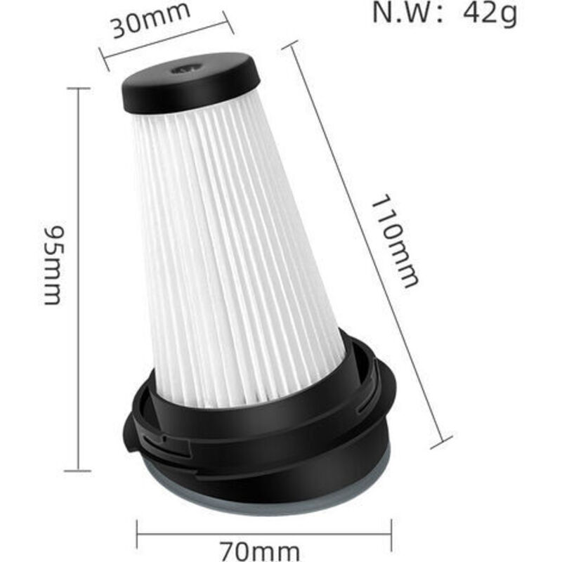 Rowenta X-pert 3.60 X-Pert 160 RH72xxx ZR005202 vacuum cleaner replacement filter 4-pack