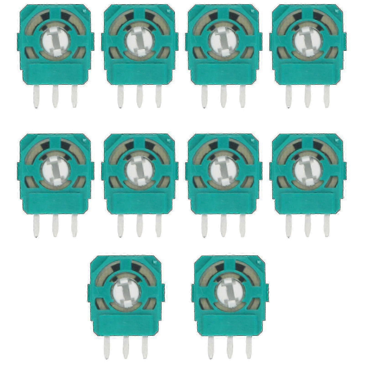 10 Pieces PS5 Handle Control Adjustable Potentiometer 2k3 Resistor P5 Telemetry Repair Parts