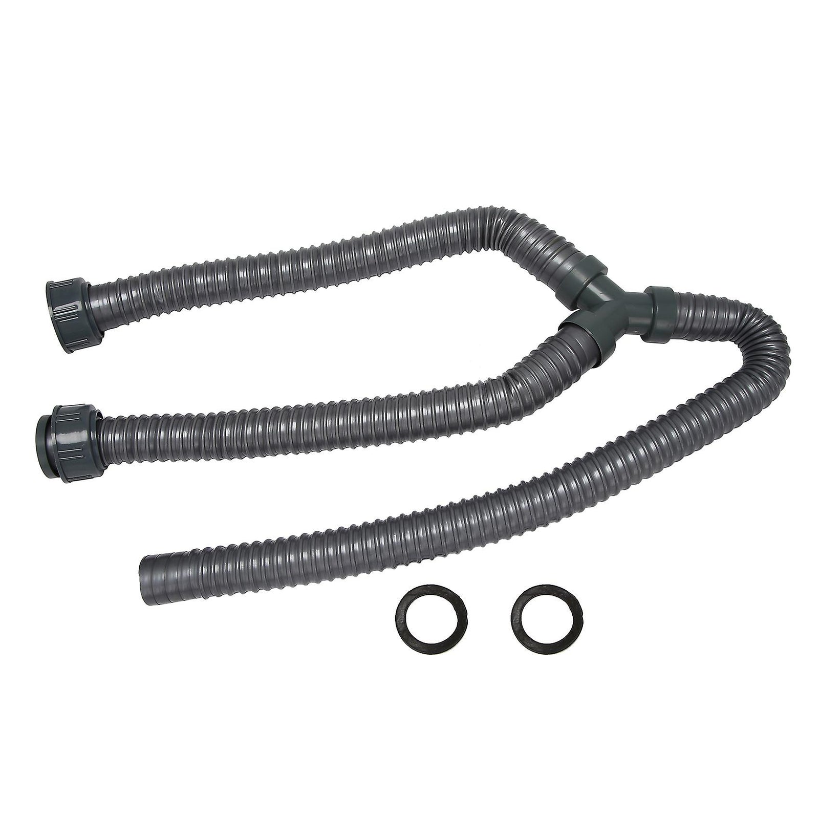 1m Washing Machine PVC Y-Shaped Drain Hose Washing Machine Pipe Connector