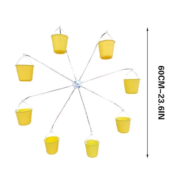 {CA} Bird Carousel Spinning Carousel Toy With Bird Feeder