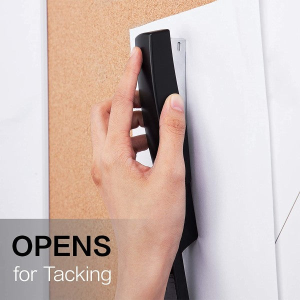 Stapler, stationary stapler with 1000 staples, office stapler, 25—yux