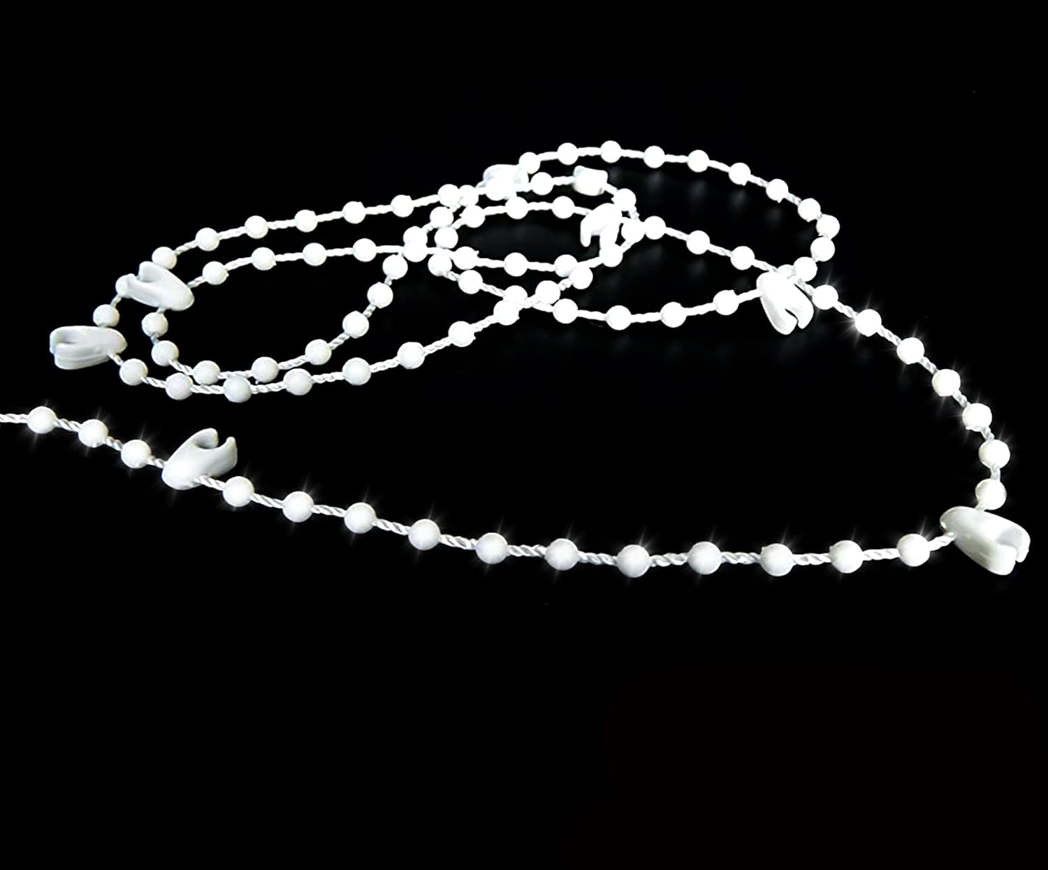 Bottom chain for vertical blinds for 89 mm slats, 20 meters, 200 clips—yux