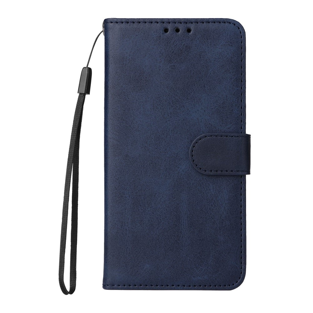SKALO Samsung S25 Ultra PU Leather Wallet Case - Multiple Colors Blue_max Blue