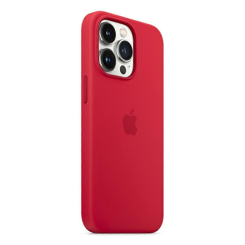 Compatible with iPhone 14 Pro Case Compatible with MagSafe Liquid Silicone Phone Case [Induction Popover]- Perfect Red_MGF Red