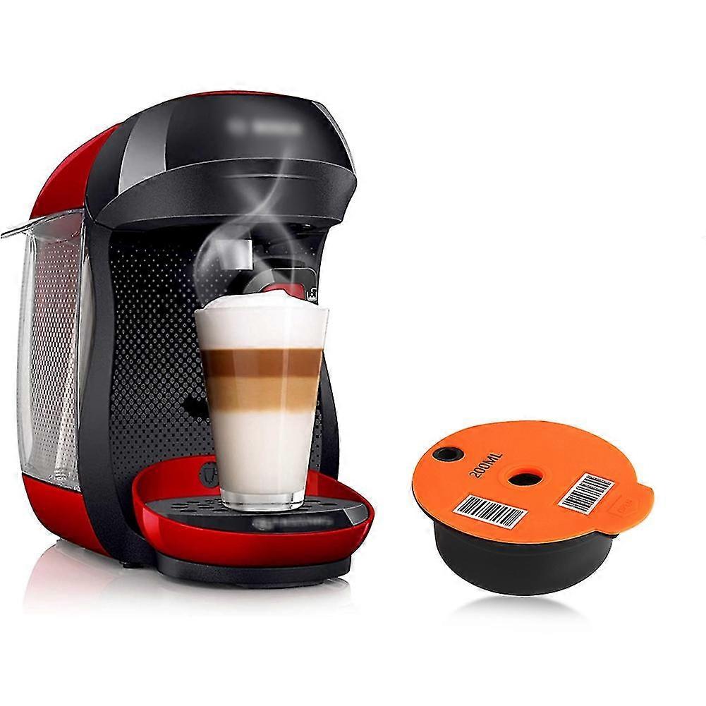 Refillable Coffee Capsules for Tassimo Bosch Machine Reusable Coffee Capsule Eco-Friendly 200ml