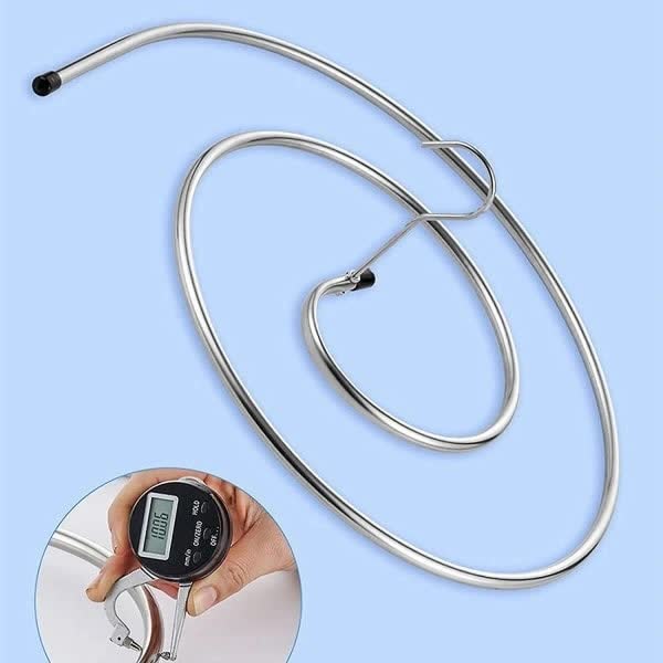 QU/2 pcs Clothes Drying Rack Stainless Steel Laundry Holder Spiral Hanger for Blankets, Sheets, Curtains (Silver)