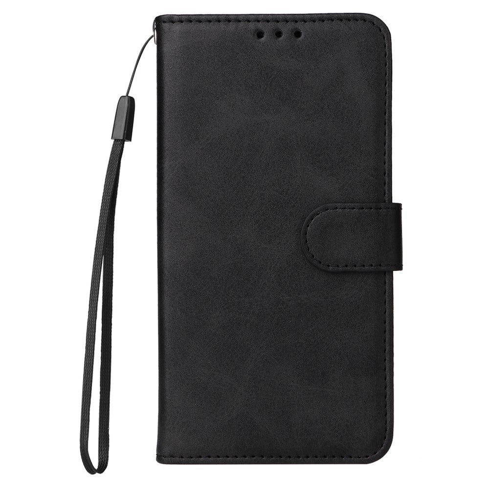 SKALO Samsung A56 5G PU Leather Wallet Case - Multiple Colors Black_max Black