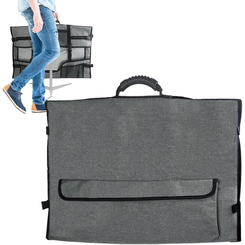 Monitor Carrying Case, Protective Storage Bag with Carrying Handle, Compatible with 24 to 27-inch Desktop Computer Monitors and Accessories