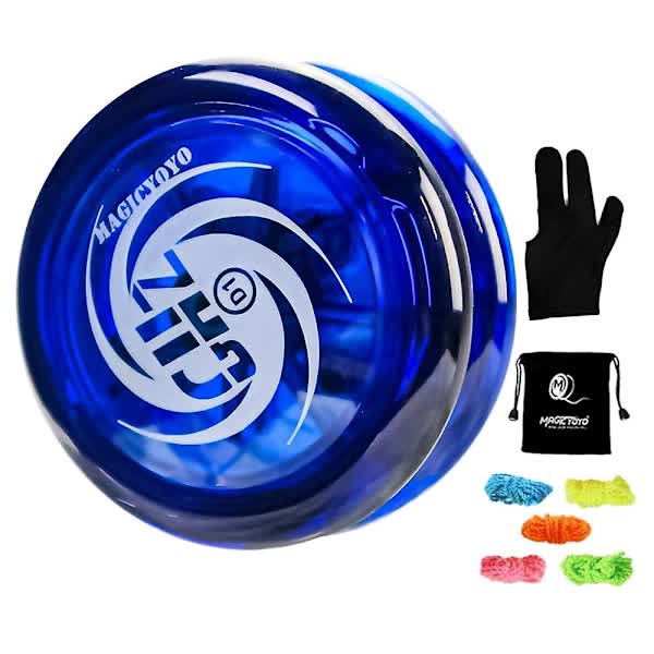 Professional Responsive Yo-Yo with Bag, Strings &amp; Gloves for Beginners