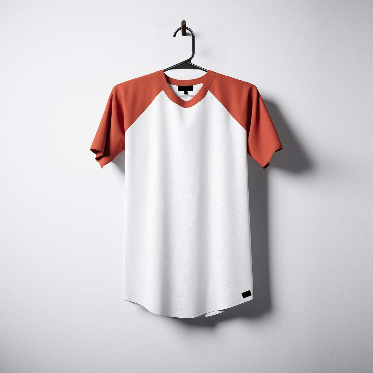 Clothes Hangers 20-pack - Space-saving plastic clothes hangers - Durable hanger with shoulder groove (black)