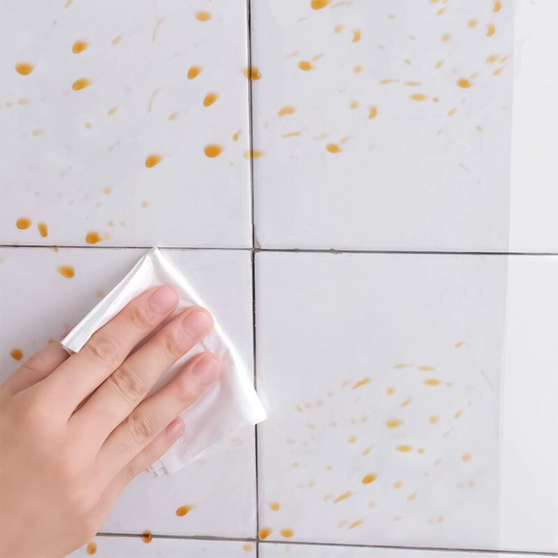 Transparent Self-Adhesive Film 45x500cm Oil-Resistant Waterproof Vinyl Roll Stickers for Kitchen Wall Furniture Protection Decorative Film