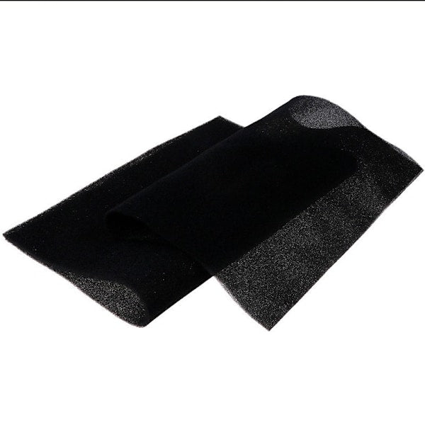 Universal activated carbon filter for kitchen hood - 500X400X3mm, black