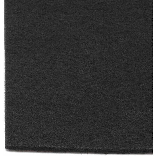 Universal activated carbon filter for kitchen hood - 500X400X3mm, black