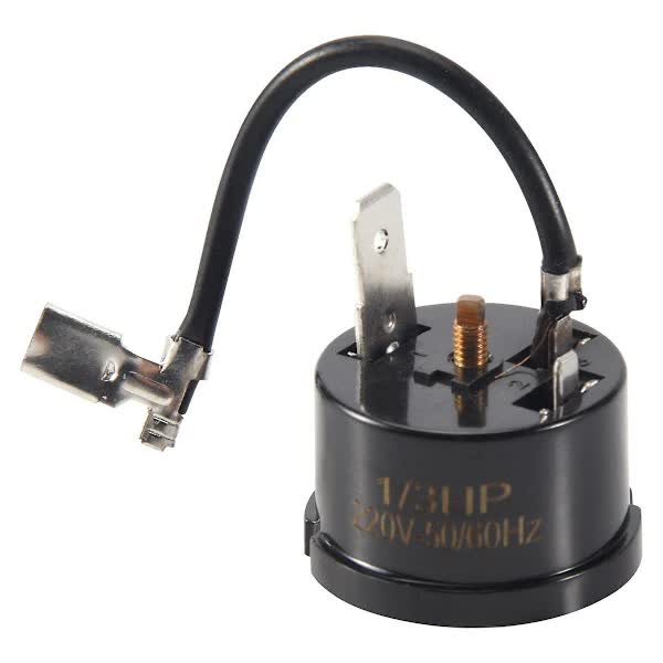 [CA] Compressor Thermal Overload Protector for Hx1/3HP Refrigerator Black