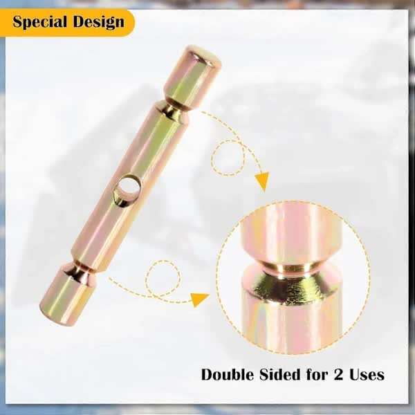 pcs Pro Scissor Pins Compatible with Polaris ATV Snow Plows Glacier, Replacement