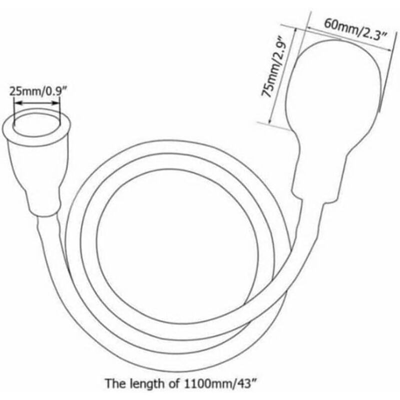Single Shower Head for Bathroom Sink or Toilet Basin, Shower Hose, Quick Connect Single Shower Mixer, Shampoo for Children and Pets