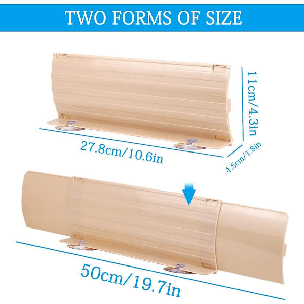 Splash guard for sink with 6 suction cups, splash guard for sink behind tap or sink