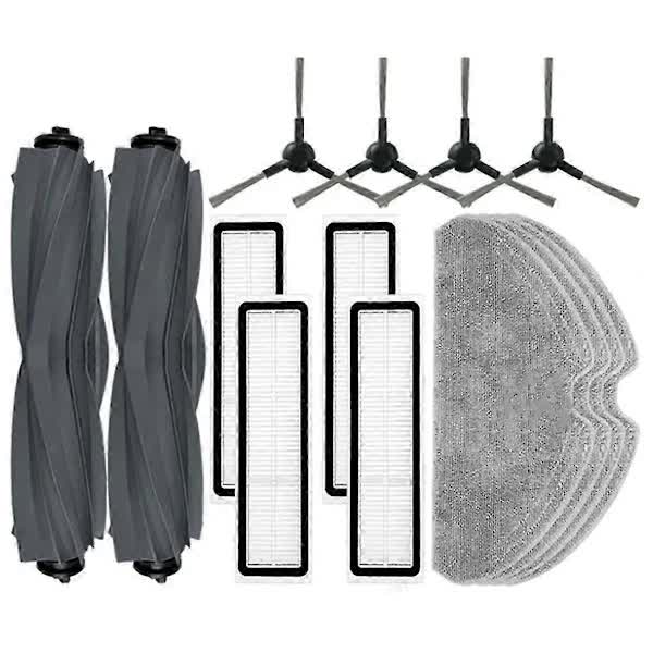 For D9 Max Gen 2, D10s Pro, D10s Robot Vacuum Cleaner Accessories Main Brush Filter Mop Cloth Replacement Parts