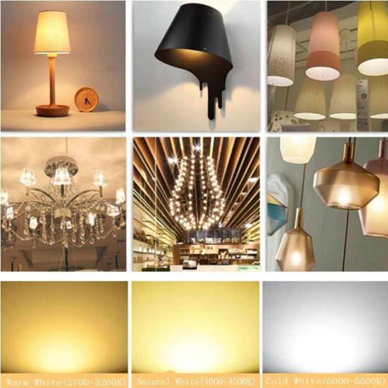 G9 LED Bulbs, Warm White 3000K 5W Light Equivalent 40W Halogen Bulbs 420 Lumen Non-Dimmable, 10-Pack