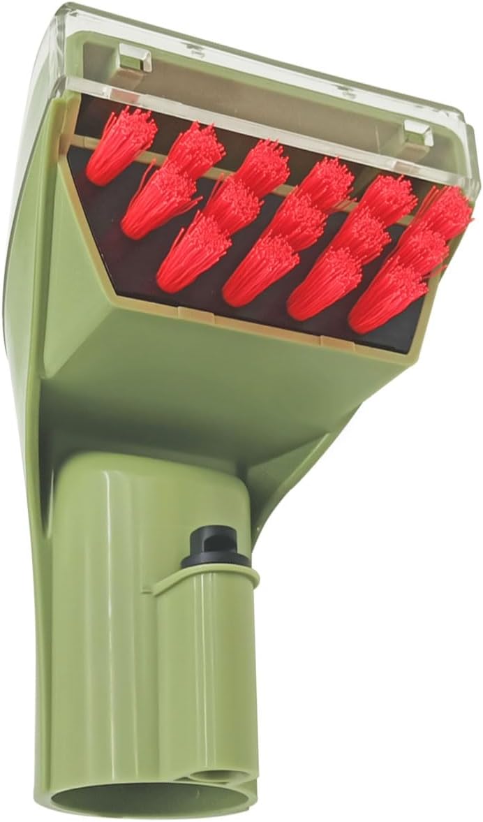 Replacement 3" Tough Stain Brush Tool Compatible with Bissell Little Green Upright &amp; Portable Carpet Cleaners for 1400B, 2513, 3353, 1425, 1400W, 1844, 2290A Series, Green,1 Brush Nozzle Head