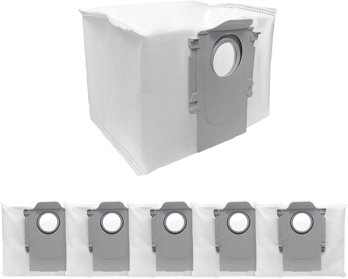 6 Pcs Replacement Refill Dust Bags Compatible with  Q10 S5+, Q10 X5+, Q7 M5+, Q5 Max+, Q5+, S8 Pro Ultra, S8+, Q7 Max+, Q8 Max+, Robotic Vacuums 3L Large Capacity